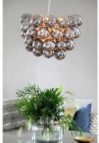 Lustră pe cablu ByRydens 4200440-4505 GROSS 8xG9/4W/230V fumuriu/negru