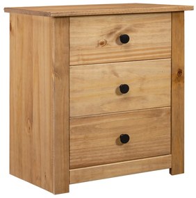 Noptiera, 46 x 40 x 57 cm, lemn de pin, gama Panama