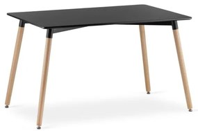 Masa Bucatarie Si Dining ADRIA Negru 120cm x 80cm