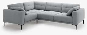 Coltar Bemy 4 locuri catifea Salvador L290 cm
