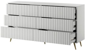 Dulap Biel B5  (alb + auriu). 1099296