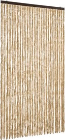 vidaXL Perdea pentru insecte, bej, 118 x 220 cm, Chenille