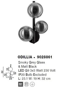 Aplica de perete design modern ODILLIA 3L