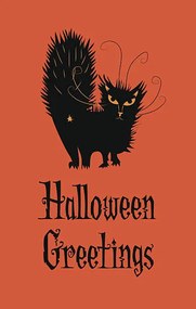 Ilustrație Halloween Greetings, mombeka