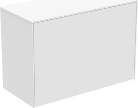 Dulap baza suspendat Ideal Standard Atelier Conca 1 sertar cu blat 80 cm alb mat