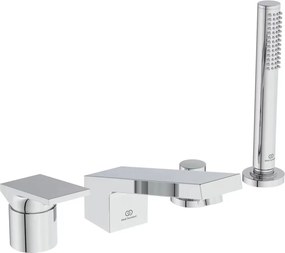 Baterie cada - dus Ideal Standard Atelier Extra crom lucios cu 4 elemente