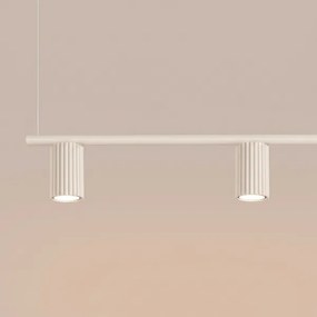 Sollux SL.2713 - Suspensie pe cablu KARBON 4xGU10/10W/230V crem