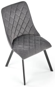 Scaun de dining RESTIVO, 1 buc., gri