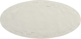 Placemat Perlina 28x58 oval, ecru 29 - Sander