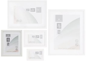 Ramă foto albă cu picior de susținere, de agățat 22,5x28 cm Sencillo – Casa Selección