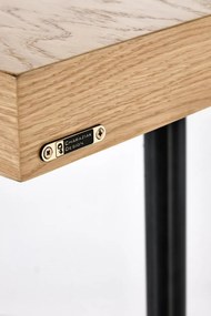 Consola Inferno stejar/negru