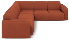 Colțar portocaliu (cu colț variabil/în formă de ”L”) Molino – Micadoni Home