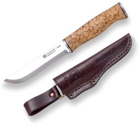 Cutit Joker Sami bushcraft, maner mesteacan, otel inox, lama 12.3 cm