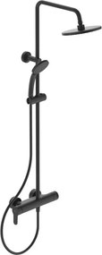 Coloana de dus cu baterie monocomanda negru mat Ideal Standard Cerafine O