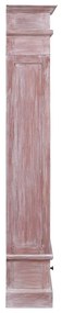 Dulap inalt, 60x30x175 cm, lemn masiv de mahon 1, Maro, 60 x 30 x 175 cm, 1