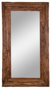 Granada Oglindă antică, lemn de tec, natural, 101x180 cm