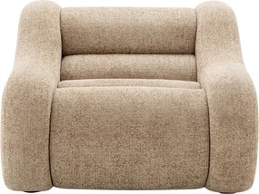 Fotoliu design LUX Carbone, Lyssa sand