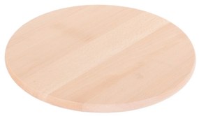 Tavă rotativă pentru servire, lemn de fag, Ø 35 cm