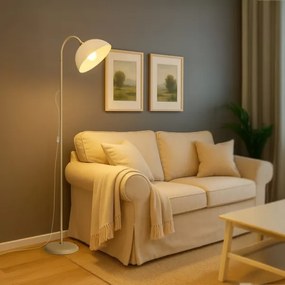 Lampă de podea ZACK 1xE27/15W/230V bej
