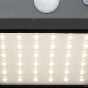 Stalp LED solar iluminat exterior cu senzor de miscare IP65 VOLTA