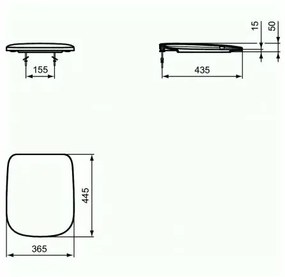 Capac wc Ideal Standard Esedra softclose