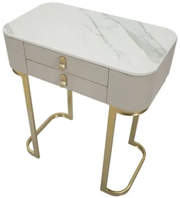 Mauro Ferretti Consola Cu 2 Sertare Beauty cm 70X40X80 | Aosom Romania