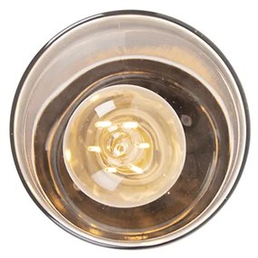 Plafoniera moderna neagra 22.6 cm IP44 - Jarra