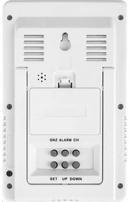 Stație meteo ECG MS 100 White, alb