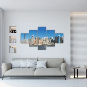 Tablou - Manhattan în New York (125x70 cm), în 40 de alte dimensiuni noi