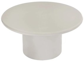 Măsuță de cafea crem rotundă ø 80 cm Nagano – House Nordic