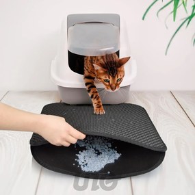 Covoraș pentru litiera de pisici 50x40 cm – Love Story