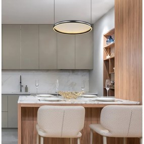 Lustra suspendata LED CCT, Telecomanda, BRIGGS 67186-36 GL