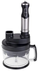 Robot de bucatarie 14 in 1 Camry CR 4623, 1600W, 2 l, Blender, Tocator, Accesorii, Turbo, Inox/Negru
