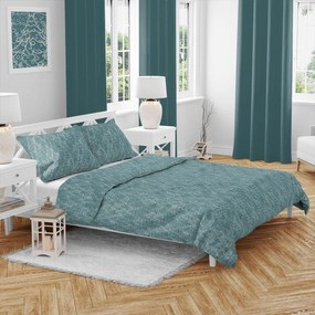 Lenjerie de pat din bumbac FROSTLINE modrozelene Dimensiune lenjerie de pat: 70 x 90 cm | 140 x 200 cm