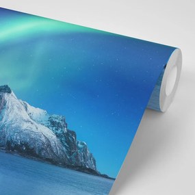 Fototapet autoadeziv aurora polară arctică