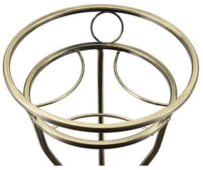 Suport de flori 62x28 cm auriu