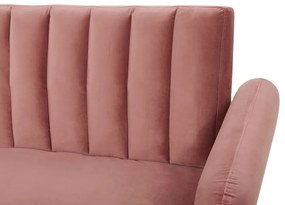 Canapea 3 locuri VIMMER (roz). 1019372