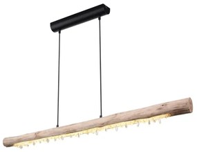 Globo FELICITAS 15354-20-LED, lustru suspendat pe cablu, compatibil cu dimmer, LED/25W/230V, bej