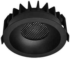 LED plafonieră 24W/230V, 13,5 cm, negru, 3000/4000/6400K
