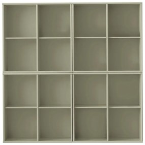Bibliotecă kaki suspendată 140x140x27 cm Mistral – Hammel Furniture