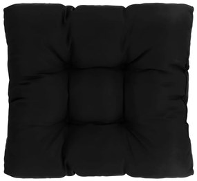 vidaXL Pernă de scaun de grădină, negru, 80x80x10 cm, material textil