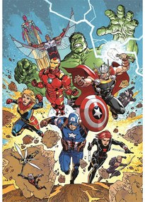Avengers Burst Out Puzzle Clementoni de 300 piese