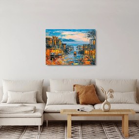 Tablou pe sticlă - Telecabină, San Francisco (70x50 cm)
