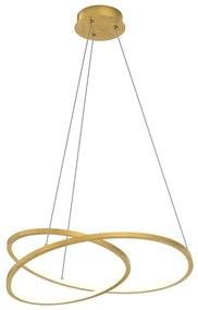 Lustră LED pe cablu ONLI LIBERTY LED/30W/230V 4000K auriu