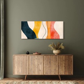 Tablou - Ilustrație colorată minimalistă II. (120x50 cm)