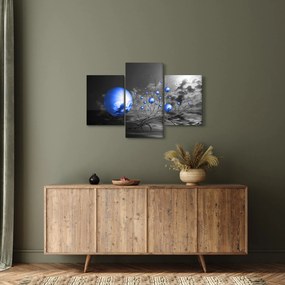Tabloul bilelor albastru închis (90x60 cm)