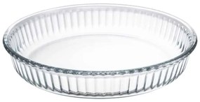 Tavă termorezistentă Transparentă Rotundă, 26 cm x 4.5 cm, 1750 ml