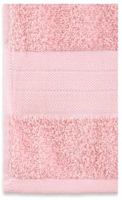 Prosoape roz 2 buc. din bumbac din frotir 70x140 cm – Good Morning