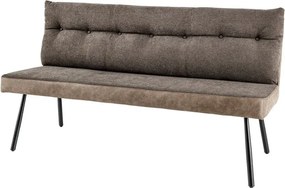 Bancheta moderna BIG GEORGE 160cm maro taupe