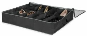 Compactor Organizator pentru pantofi Dora, 76 x 60x 15 cm, gri închis